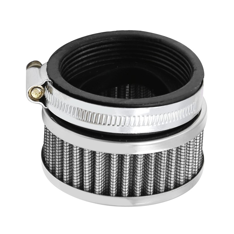 48mm-52mm Stainless Steel Air Intake Filter with Clamp Fits for