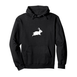 White Rabbit, Rabbit, Rabbit, Men, Women Pullover Hoodie