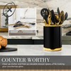 STYLED SETTINGS Black and Gold Cooking Utensils Set - 13-Piece