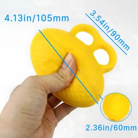 Squeeze Ball for Hand Therapy,Hand Grip Strength Trainer,Finger Exerciser for Hand Therapy,Stress Relief