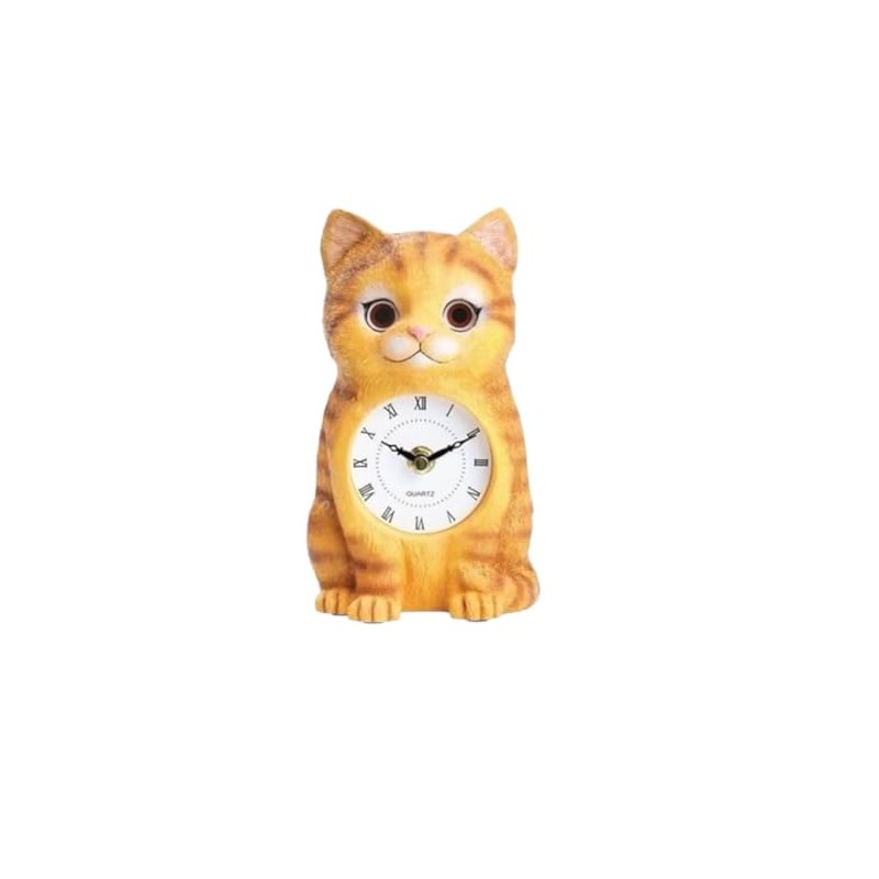 Kitty Clock with Moving Eyes