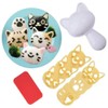 Rice Ball Mold Set, Cartoon Cat Shaped DIY Bento Maker