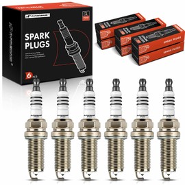 A-Premium Iridium Platinum Spark Plugs 93501 LKAR7BIX-11S (Pack of 6) Compatible with Nissan Altima 2007-2018, Murano 2009-2020, Pathfinder, Maxima, Quest, 350Z & Infiniti QX60, Q50, G25, G35, M35