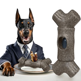 BOUSEPO Bully Stick Holder Branch Shape Durable Dog Chew Holder Toy Stimulating Puppy Bully Sticks Holder Security Hold Device - Fits Various Bully Sticks and Dog Sizes