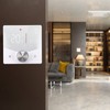 Smart Thermostat Knob Design LCD Color Display Panel Digital Thermostat
