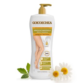 GOICOCHEA - Crema para piernas con árnica y manzanilla. Efecto calmante hasta por 24 horas. Botella con 400ml