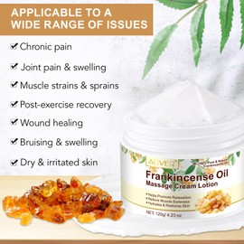 LTQXGT Frankincense Balm for Skin, Feet & Body – Deep Moisturizing Cream with Pure Essential Oils – Soothing Vitality Frankincense Balm for Anti-Aging & Skin Renewal