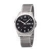 Regent Men's Analogue Quartz Watch with Titanium Strap 11090351, grey/black,