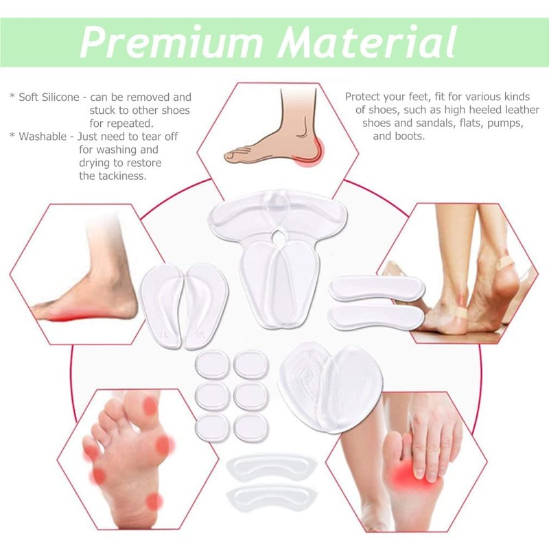 Shoe Blister Prevention Pads, Shoe Pads, Heel and Shoe Blister