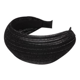Axy HR16a Hair Band Series 16a Hair Band with Glitter Threads – Beautiful - Black