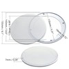 Fielect 2 Pcs 5" Speaker Grill Cover Mesh Decorative Circle
