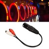 XLR Splitter Cable 3 Pin XLR Male to 2 RCA