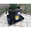 Square Plant Saucer Plastic Plant Trays with Plant Riser Pot