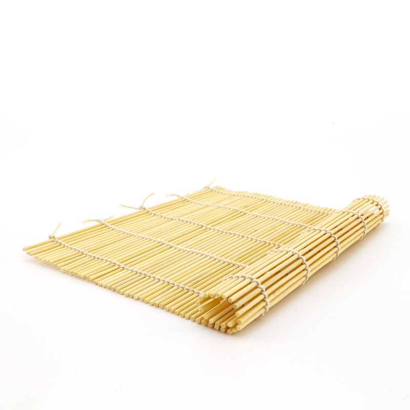 BambooMN Sushi Making Kit Rolling Mats, Rice Paddle, Spreader, Sauce