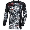 MX Outfit O'Neal Element Attack Black White Men (W34/Medium) Protective