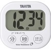 Tanita Dekamie Timer TD426WH Kitchen Timer, Washable, White, 3.3 x
