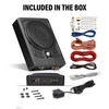 Planet Audio P8AWK Low Profile 8 Inch Under Seat Powered
