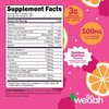 Wellah Pre-Workout + Creatine Powder (30 Servings) Orange Raspberry -