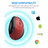 E-YOOSO Ergonomic Mouse, Wireless Vertical Mouse with 6 Buttons, 5