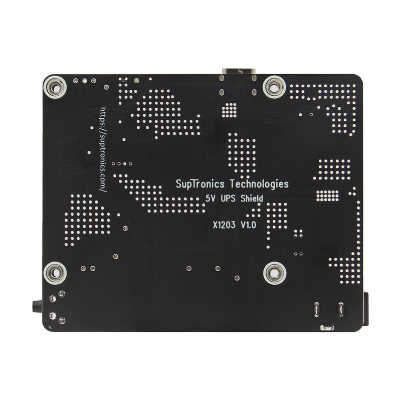 Geekworm X1203 5V UPS Shield for Raspberry Pi 5| Max