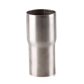MUTEKI Exhaust Pipe Adapter, Exhaust Connecting Pipe, Pipe Coupler, Universal Stainless Steel, Exhaust Pipe Connector Tube Adapter Reducer (2.0 - 2.2 inches (51 - 57 mm)