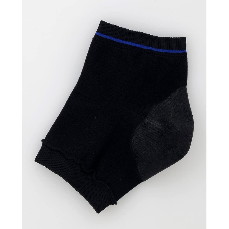 Set Item: Leg-on, Men's Heel Care, Black, 1 pair (2