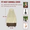 Chiminea Cover Outdoor Waterproof Chiminea Fire Pit Cover Heavy Duty