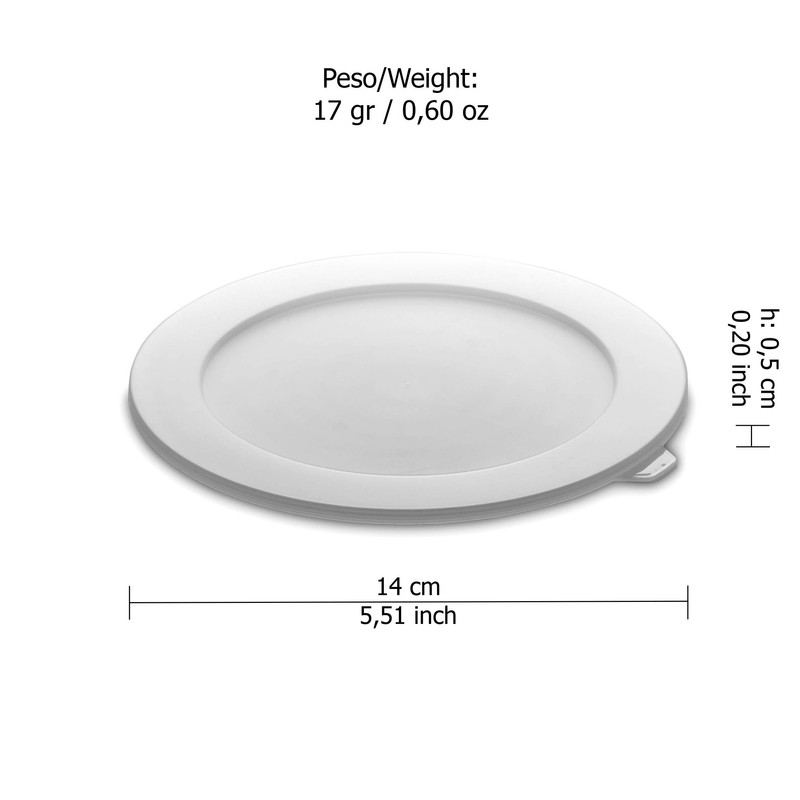 Omada Sanaliving Design Bowl (0.5 Litres) with Polypropylene Lid and