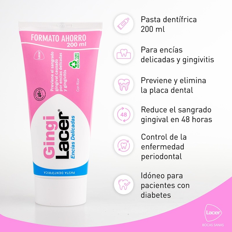 Lacer Ging Ilacer Pasta Dentrífica 200ml