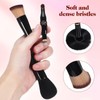 Minkissy Brocha De Maquillaje 4 En 1 - Brocha De