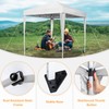Kshioe 10x10ft Pop Up Canopy Tent, Portable Instant Tent with