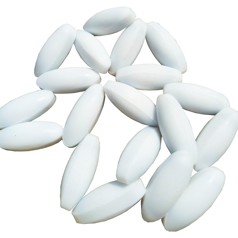 Varillas magnéticas para agitar mezclador PTFE (9 x 25 mm,
