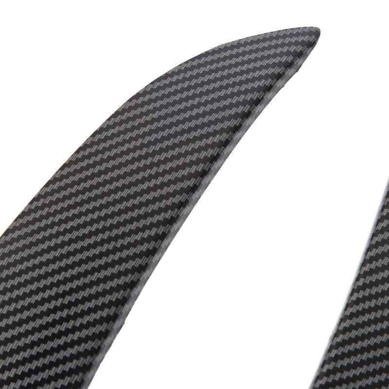 Pair of Rear Bumper Side Vent Spoiler Trim Left Right