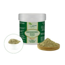 VITA IDEAL Vegan® Burning Nettle - Root 150 g Powder - Urtica Dioica - Daily Serving 650 mg Nettle Root, Natural, Vegetable & No Additives, Includes Measuring Spoon