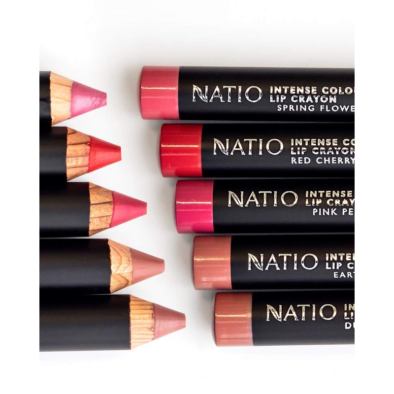 Natio Intense Colour Lip Crayon, Dusty Rose