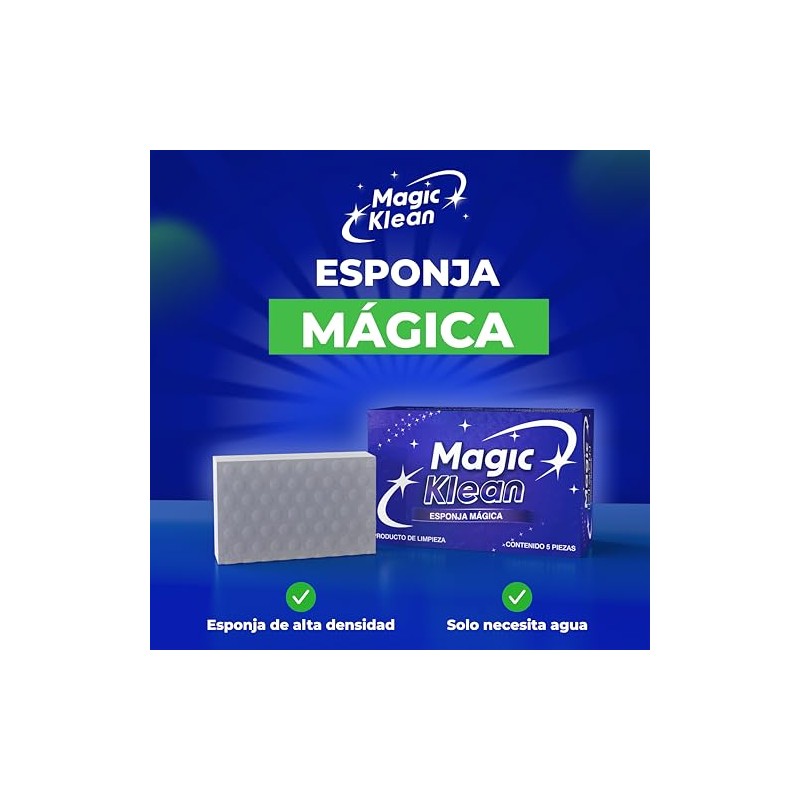 Esponja MÁGICA Borrador de Manchas, Elimina rayones y Manchas de