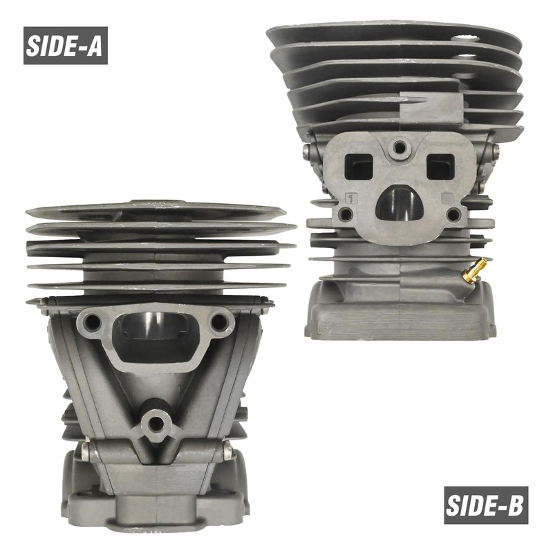 DUZFOREI 537320402 Chainsaw 47mm Cylinder Head Piston Kit, Replacement for