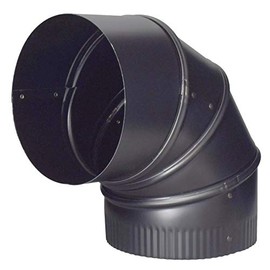 Imperial United States HDW, Black BM0014 6" Adjustable Elbow