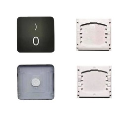 Replacement Individual Number 0 Key Cap and Hinges are Applicable for MacBook Pro 13/16inch Model A1989 A1990 and for MacBook Air Model A1932 Keyboard to Replace The 0 Keycap and Hinge