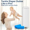 SOHBCLE Refill Bags Compatible with Genie Easy Roll Signature Diaper