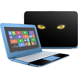 MightySkins Skin Compatible With HP Stream 11" (2017) wrap cover sticker skins Cat Eyes