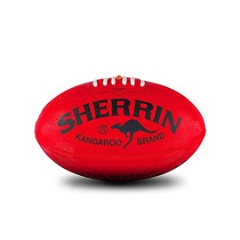 Sherrin KB Synthetic Football Red Size 1