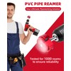 ERAYCO 3/4" PVC Pipe Reamer, Plastic Pipe Fitting Reamer Tool,