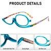 MMOWW 2 Pairs Makeup Reading Glasses for Women Magnifying Flip