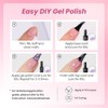 Beetles Esmalte en Gel Nude Jelly, Kit de 20 Colores