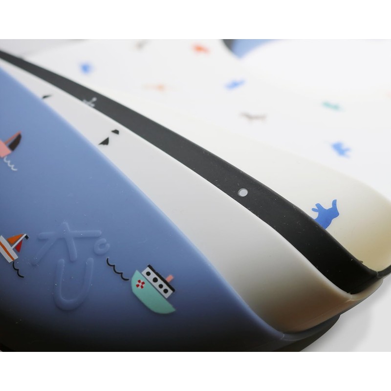 Kushies SiliBib - Babero de silicona impermeable, color blanco