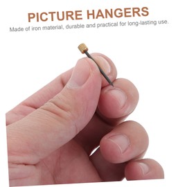 DOITOOL 150 Pcs Copper Head Nail Furniture Nail Picture Hanging Nails Picture Hanging Kit Picture Hangers Nails for Hanging Pictures Iron Nail Copper Nail Assortment Kit Picture Nails