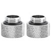 Richer-R 2 x Water Cooling G1 / 4 Screws, Copper