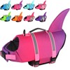 Doglay Dog Life Jacket, Ripstop Cute Shark Dog Life Vest