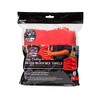 Chemical Guys Toalla de Microfibra sin Bordes, roja, 16" x